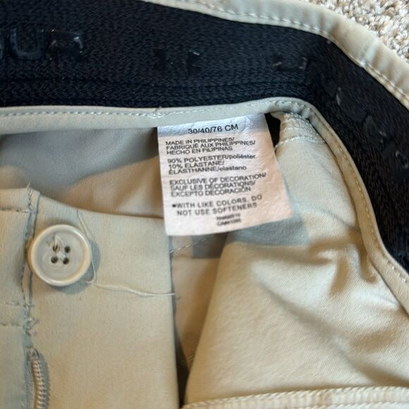 Men’s Under Armour Drive Shorts | 30 | Summit White / Halo Gray - Picture 10 of 10